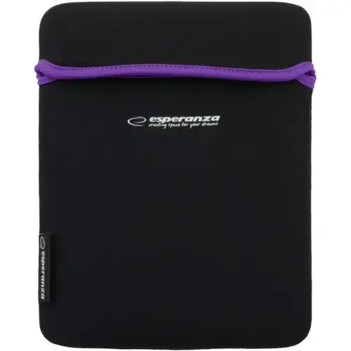 Husa de protectie Esperanza ET172V pentru tableta 9.7'', Neopren, Negru