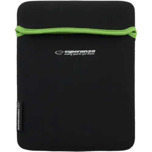 Husa de protectie Esperanza pentru tableta 9.7'', Neopren 3 mm, Negru