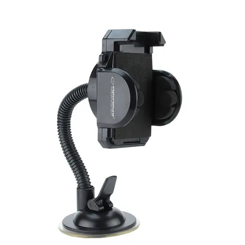 Suport auto universal Esperanza EMH105 ProCart, ajustabil, Negru