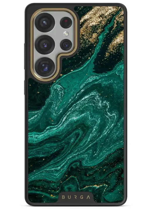 Husa Burga Elite Gold Emerald Pool Samsung Galaxy S25 Ultra