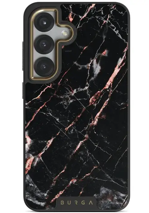 Husa Burga Elite Gold Rose Gold Marble Samsung Galaxy S25