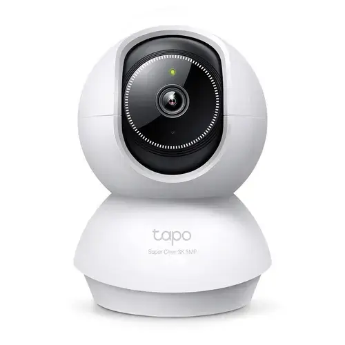 Camera supraveghere interior IP wireless WiFi PT TP-Link TAPO C230, 5 MP, 4 mm, IR 12 m, slot card, microfon si difuzor, detectie smart, 360 grade