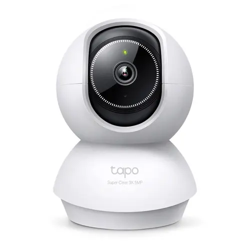 Camera supraveghere interior IP wireless WiFi PT TP-Link TAPO C230, 5 MP, 4 mm, IR 12 m, slot card, microfon si difuzor, detectie smart, 360 grade