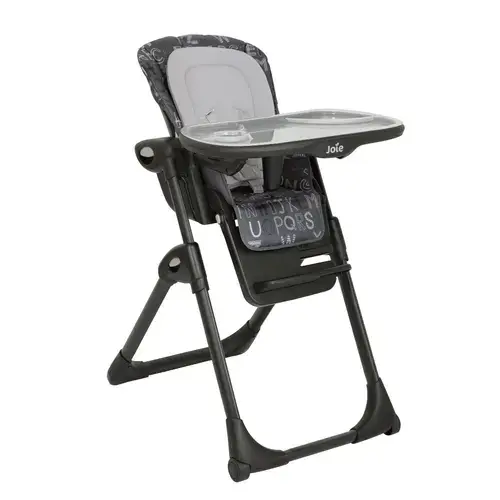 Scaun de masa Mimzy Recline ABC Charcoal, nastere - 15 kg, Joie