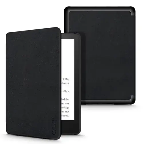 Husa pentru Amazon Kindle Paperwhite 5, Tech-Protect, SmartCase, Neagra