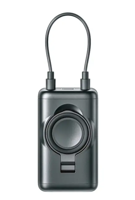 Baterie Externa Wireless Joyroom JR-W13, 5000mAh, 18W, PD + QI, 1 x Lightning - 1 x QI - 1 x USB-C, Neagra
