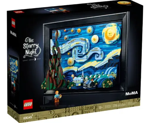 LEGO® Ideas Vincent van Gogh Noapte instelata 21333