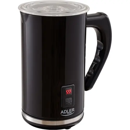 Aparat pentru spumare lapte Adler AD4478, 500W, 240ml, Negru