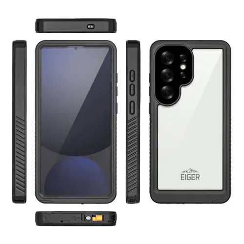 Husa Eiger Avalanche Samsung Galaxy S25 Ultra, Negru