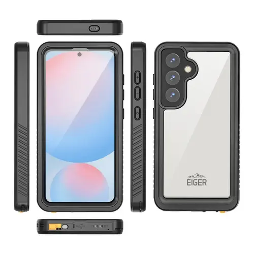 Husa Eiger Avalanche Samsung Galaxy S25 Plus, Negru