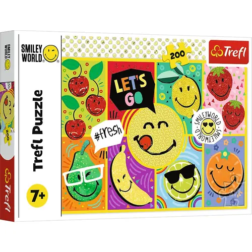 Puzzle Trefl din 200 de piese - Veselii