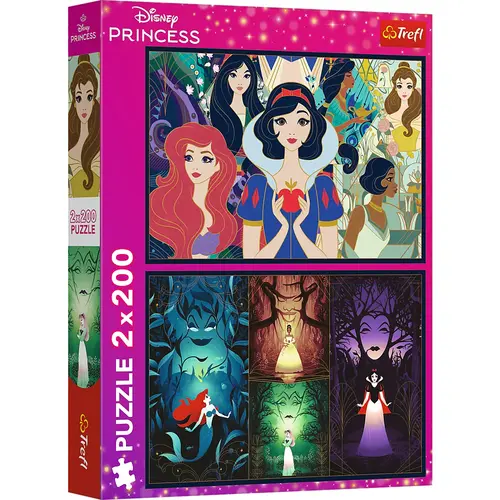 Puzzle Trefl de la 2 x 200 piese - Printese incantatoare
