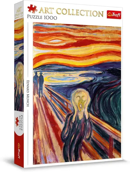 Puzzle 1000 piese Trefl, Edward Munch - Tipatul