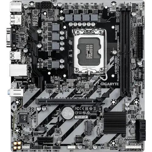 Placa de baza GIGABYTE H810M S2H, Intel H810, LGA 1851, mATX, DDR5