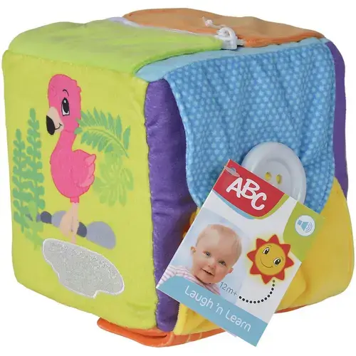 Jucarie interactiva ABC - Cubul colorat Descopera si invata