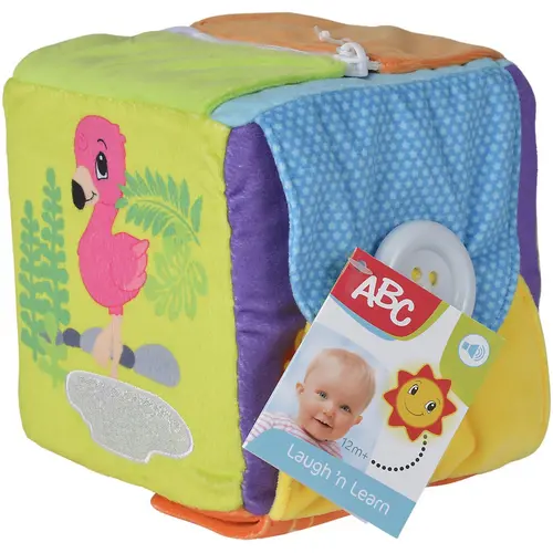 Jucarie interactiva ABC - Cubul colorat Descopera si invata