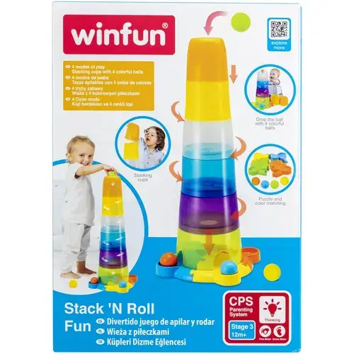 Jucarie Winfun - Turnul stivuibil