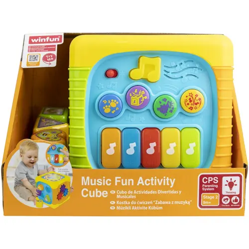 Jucarie interactiva Winfun - Cub cu activitati