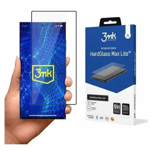 Folie de protectie 3mk HardGlass Max Lite pentru Samsung Galaxy S24 Ultra