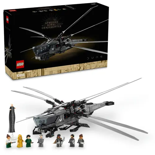 LEGO® Icons Creator Expert - Dune Atreides Royal Ornithopter 10327, 1369 piese