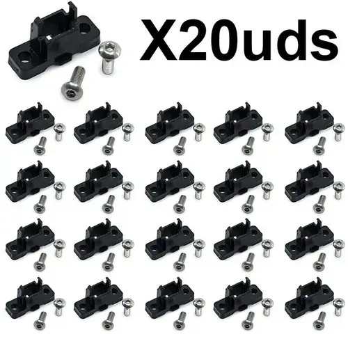 Suport lumini spate pentru trotineta electrica Xiaomi Essential, Xiaomi M365, Xiaomi Pro, Xiaomi Pro 2, set 20 bucati