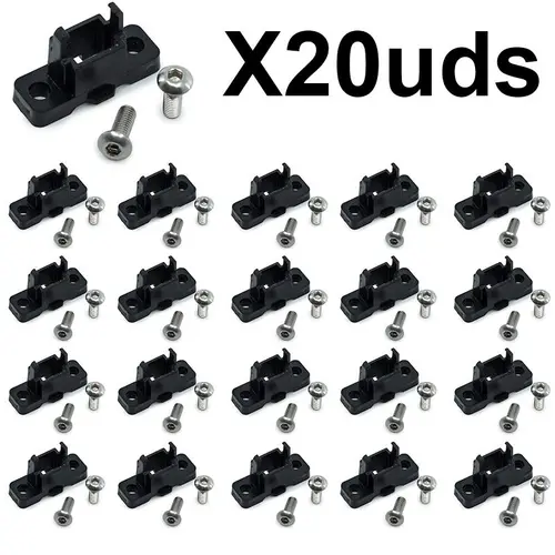 Suport lumini spate pentru trotineta electrica Xiaomi Essential, Xiaomi M365, Xiaomi Pro, Xiaomi Pro 2, set 20 bucati