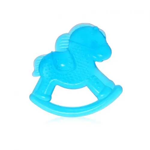 Jucarie refrigeranta pentru dentitie Lorelli, peste 3 luni, Horse, Blue