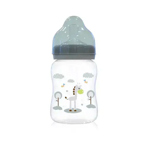 Biberon Lorelli, 0 luni+, 250 ml, Mint Green