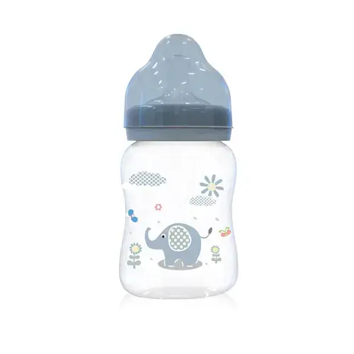 Biberon Lorelli, 0 luni+, 250 ml, Moonlight Blue