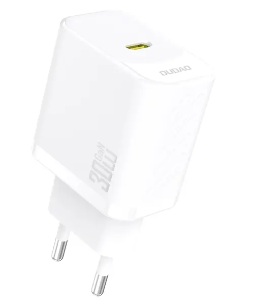 Incarcator Retea Dudao A27P, 30W, 3A, 1 x USB-C, Alb