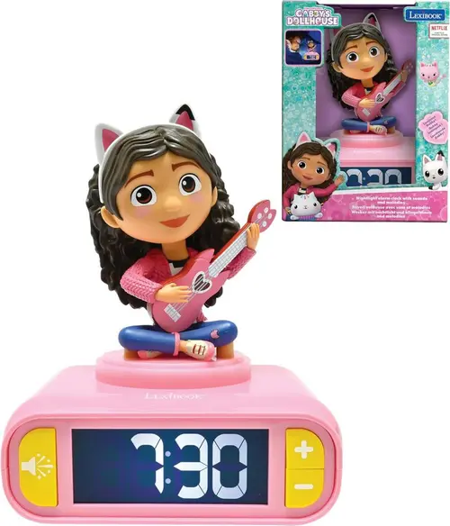 Ceas desteptator cu lumina 3D, GABBY