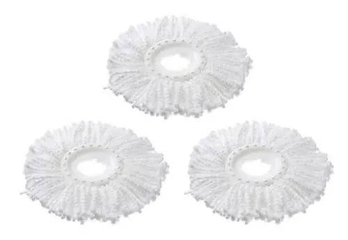 Set 3 rezerve mop rotativ 360 Vanora VN-YON-009M3, Easy clean