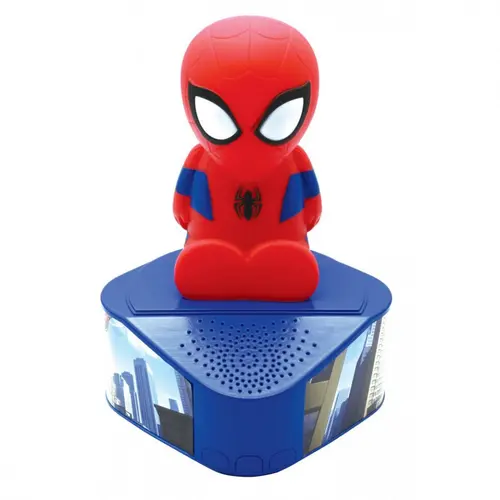 Boxa cu lumini de noapte LEXIBOOK, SPIDER-MAN