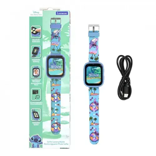 Ceas cu aparat foto & video LEXIBOOK, STITCH