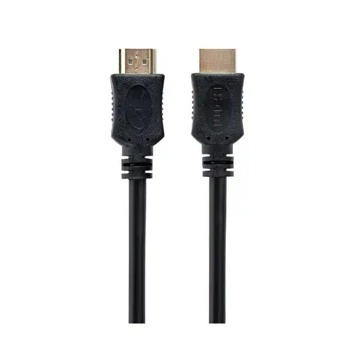 Cablu video Spacer SPC-HDMI4L-1M, HDMI tata la HDMI tata, 1m, conectori auriti, rezolutie maxima 4K 3840 x 2160 la 60 Hz, Negru