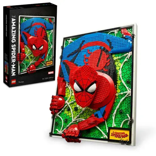LEGO® ART - Uimitorul Om Paianjen 31209, 2099 piese