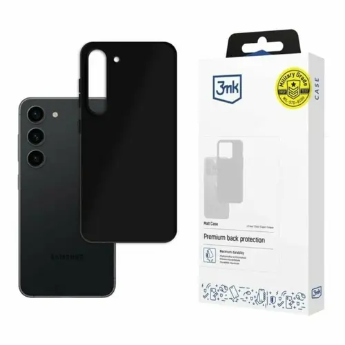 Husa de protectie 3mk Matt Case pentru Samsung S22+,  NegrU