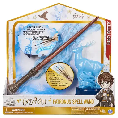 Bagheta Harry Potter - Wizarding World Patronus Spell, 33 cm