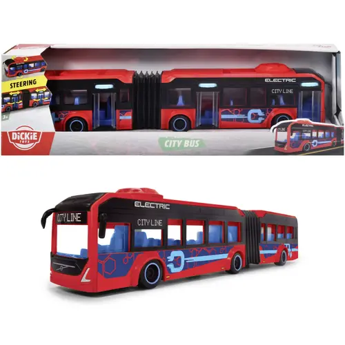 Autobuz Volvo City Bus Dickie Toys, 40 cm