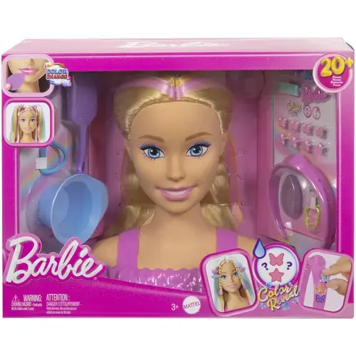 Bust papusa Barbie - Beauty model, pentru coafat