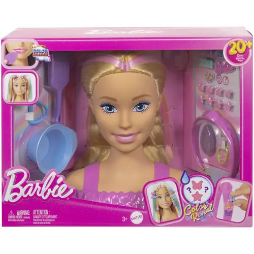 Bust papusa Barbie - Beauty model, pentru coafat