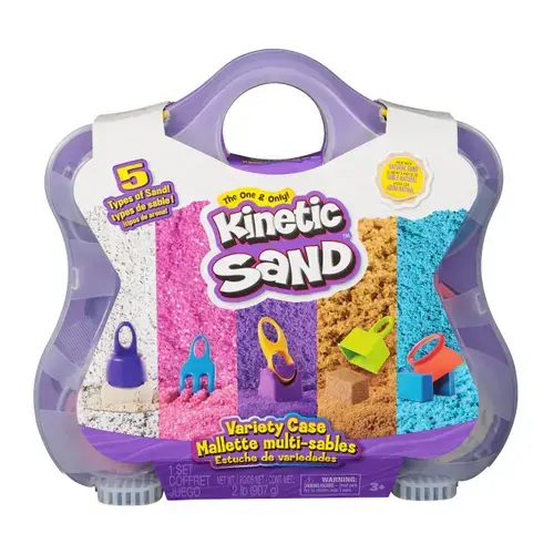 Set Kinetic Sand - Geanta pentru plaja, Variety Case
