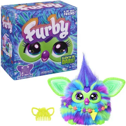 Jucarie interactiva Furby, Galaxy Glow In The Dark