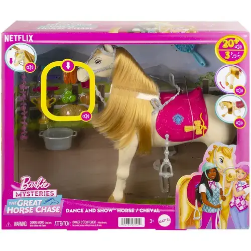 Set de joaca Barbie Mysteries - Calut cu sunete si accesorii