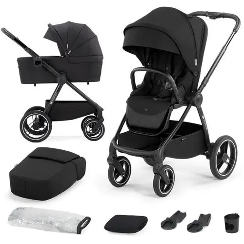 Carucior 2in1 KinderKraft Nea, Greutate maxima suportata de 22 kg, Negru