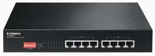 Switch Edimax ES-1008P V2, 8 Porturi, PoE+