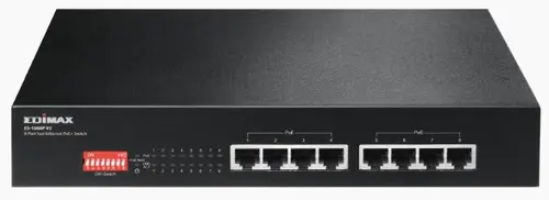 Switch Edimax ES-1008P V2, 8 Porturi, PoE+