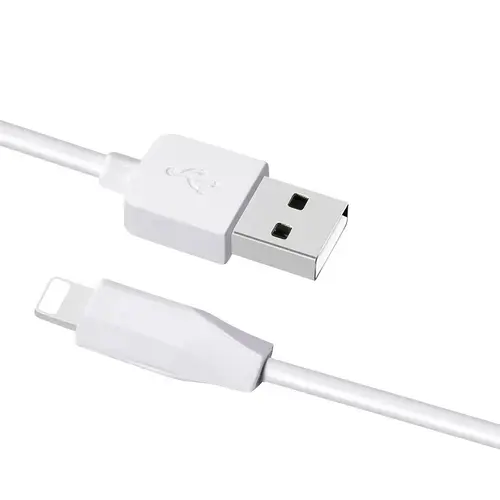 Cablu de date Hoco X1 Rapid, USB - Lightning, 2m, 2.1A, Alb