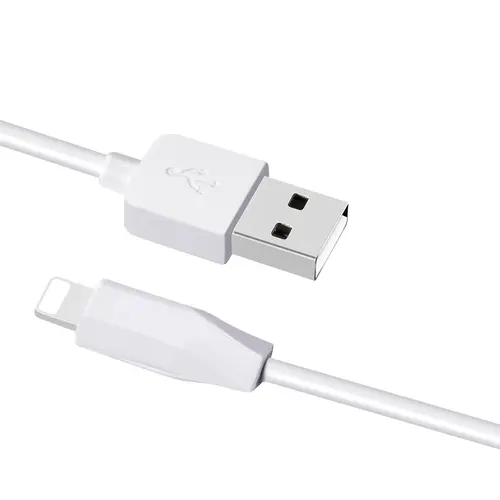 Cablu de date Hoco X1 Rapid, USB - Lightning, 2m, 2.1A, Alb