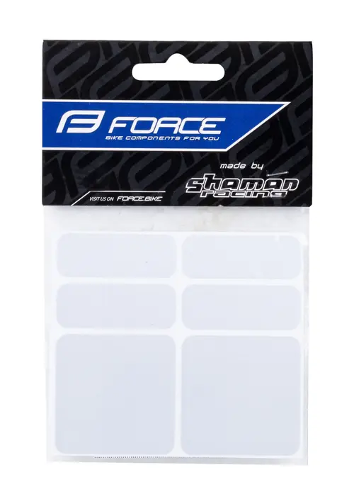 Protectie cadru Force autocolante set 6 bucati, Argintiu reflectorizant